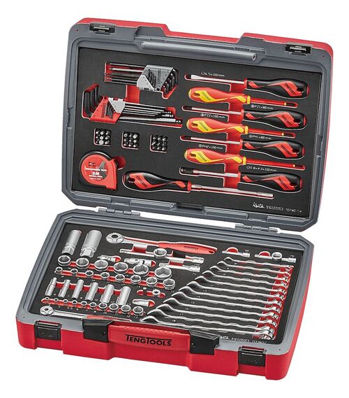 MECCA PRO TC 6T FOAM Tool Kit 112 Pieces TengTools